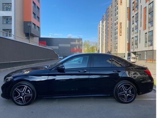 2020 Mercedes-Benz C-Класс 180 IV (W205) Рестайлинг, чёрный, 3700000 рублей, вид 2