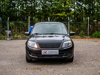 2016 Lada (ВАЗ) Granta Sport I, чёрный, 400000 рублей, вид 3