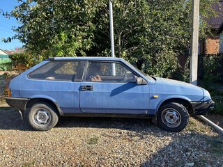 1987 Lada (ВАЗ) 2108, голубой, 175000 рублей, вид 2