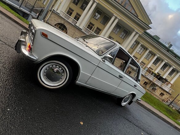 1973 Lada (ВАЗ) 2103, белый - вид 4