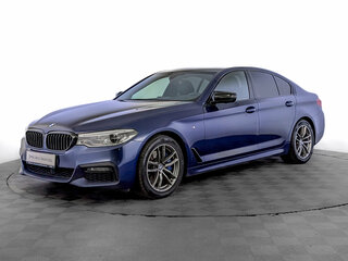 2019 BMW 5 серии 530i xDrive VII (G30/G31/G38), синий, 3150000 рублей, вид 1