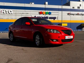 2007 Mazda 3 I (BK) Рестайлинг, красный, 600000 рублей, вид 1