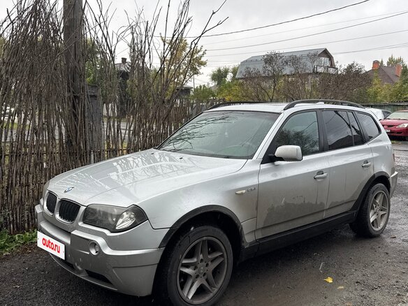 2004 BMW X3 25i I (E83), серебристый, 930000 рублей