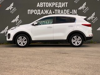 2017 Kia Sportage IV, белый, 1585000 рублей, вид 4