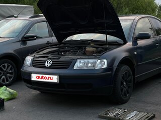1998 Volkswagen Passat B5, синий, 80000 рублей, вид 1