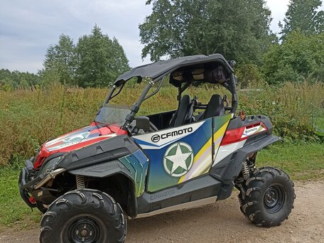 2015 CFMoto CF800-Z8, красный, 650000 рублей, вид 3