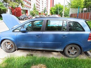 2007 Opel Zafira B, голубой, 800000 рублей, вид 5