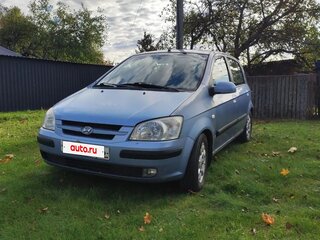 2004 Hyundai Getz I, голубой, 340000 рублей, вид 1