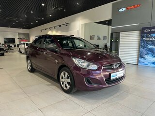 2012 Hyundai Solaris I, фиолетовый, 692000 рублей, вид 3