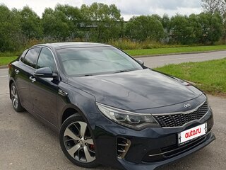 2017 Kia Optima IV, синий, 1850000 рублей, вид 2