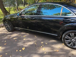 2008 Mercedes-Benz S-Класс 350 Long V (W221), чёрный, 990000 рублей, вид 4
