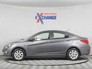 2016 Hyundai Solaris I Рестайлинг, серый, 1116000 рублей, вид 4