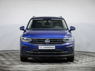 2021 Volkswagen Tiguan II Рестайлинг, синий, 2249777 рублей, вид 2