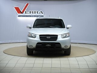 2008 Hyundai Santa Fe II, серебристый, 650000 рублей, вид 2