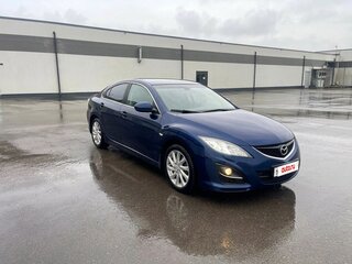 2010 Mazda 6 II (GH) Рестайлинг, синий, 840000 рублей, вид 3