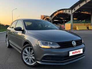 2015 Volkswagen Jetta VI Рестайлинг, серый, 1120000 рублей, вид 1