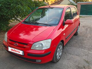 2005 Hyundai Getz I, красный, 300000 рублей, вид 1