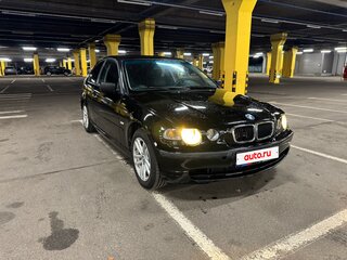 2003 BMW 3 серии Compact 316i IV (E46) Рестайлинг, чёрный, 400000 рублей, вид 2