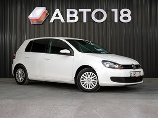 2011 Volkswagen Golf VI, белый, 809000 рублей, вид 2
