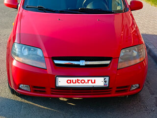 2005 Chevrolet Aveo I, красный, 295000 рублей, вид 1