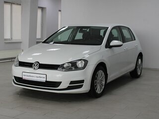 2013 Volkswagen Golf VII, белый, 799900 рублей, вид 3