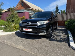 2012 Toyota Highlander II (XU40) Рестайлинг, чёрный, 2950000 рублей, вид 2