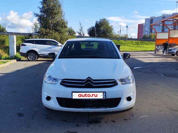 2013 Citroen C-Elysee I, белый - вид 2