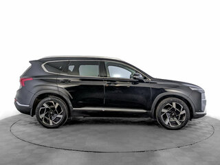 2021 Hyundai Santa Fe IV Рестайлинг, чёрный, 4110000 рублей, вид 4