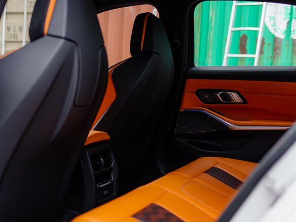 2021 BMW M3 Competition Package VI (G80), белый, 6669836 рублей - вид 32