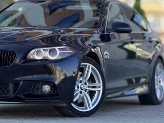 2015 BMW 5 серии 535i VI (F10/F11/F07) Рестайлинг, чёрный, 1700000 рублей, вид 2