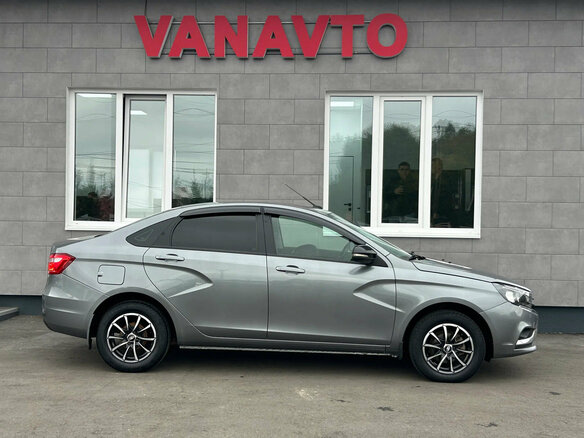 2016 Lada (ВАЗ) Vesta I, серый - вид 3