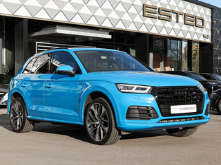 2019 Audi Q5 II (FY), голубой, 3200000 рублей, вид 3