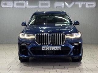 2022 BMW X7 40i I (G07), синий, 9590000 рублей, вид 2