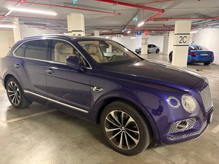 2016 Bentley Bentayga I, фиолетовый, 8105117 рублей, вид 5