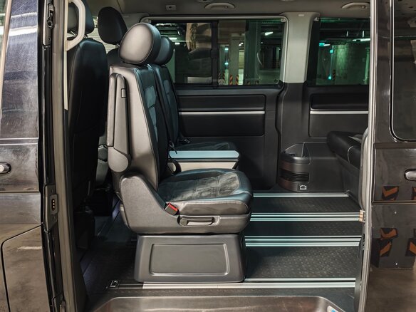 2017 Volkswagen Multivan T6, чёрный - вид 14