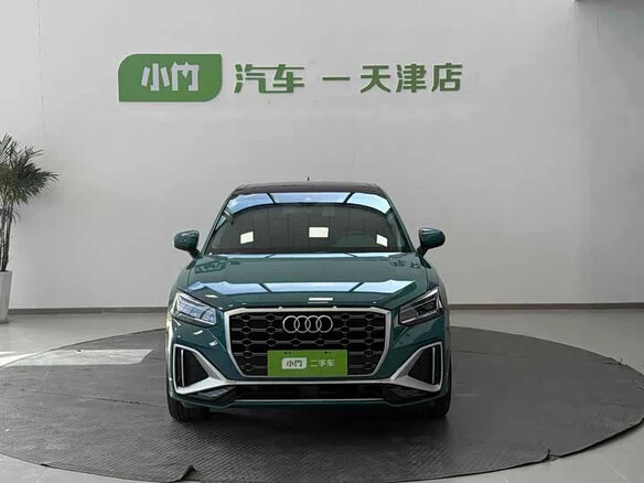 2023 Audi Q2 L 35 TFSI I Рестайлинг, зелёный, 1690000 рублей - вид 1