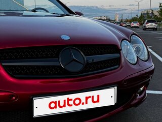 2003 Mercedes-Benz SL-Класс 350 V (R230), красный, 1600000 рублей, вид 2