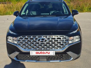 2022 Hyundai Santa Fe IV Рестайлинг, чёрный, 3700000 рублей, вид 1