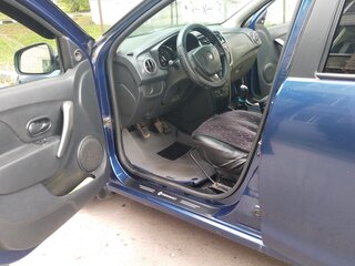 2015 Renault Logan II, синий, 400000 рублей, вид 4
