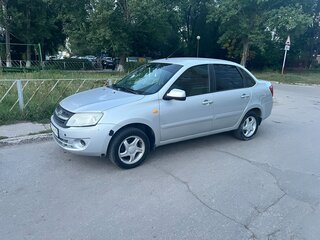 2013 Lada (ВАЗ) Granta I, серебристый, 430000 рублей, вид 1