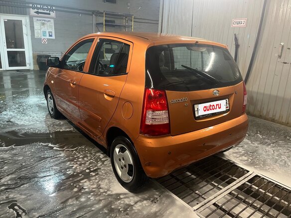 2006 Kia Picanto I, оранжевый, 135000 рублей - вид 5