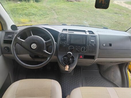 2007 Volkswagen Transporter, жёлтый, 1100000 рублей, вид 4