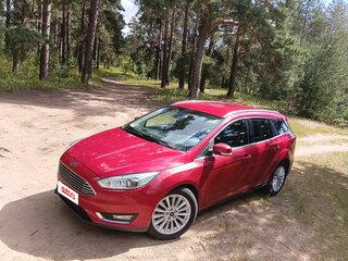 2018 Ford Focus III Рестайлинг, красный, 990000 рублей, вид 4