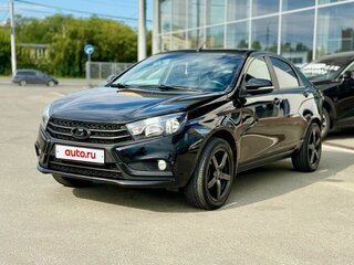 2021 Lada (ВАЗ) Vesta I, чёрный, 1000000 рублей, вид 3