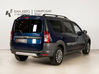 2019 Lada (ВАЗ) Largus Cross I, синий, 924300 рублей, вид 3