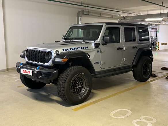 2024 Jeep Wrangler 4xe IV (JL) Рестайлинг, серебристый, 5999999 рублей