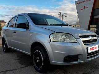 2011 Chevrolet Aveo I Рестайлинг, серебристый, 220000 рублей, вид 3