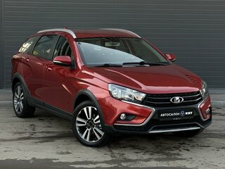 2019 Lada (ВАЗ) Vesta SW Cross I, красный, 1159000 рублей, вид 3