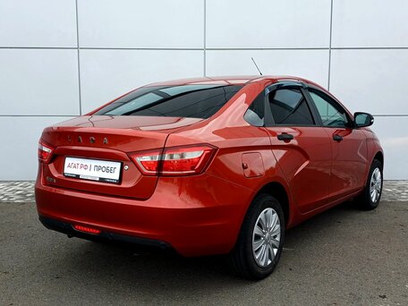 2017 Lada (ВАЗ) Vesta I, красный, 700000 рублей, вид 5