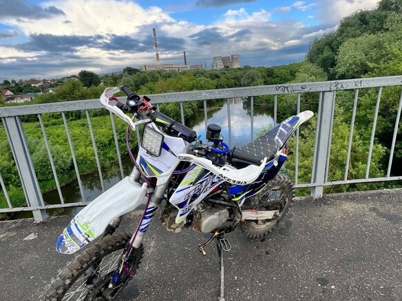 2021 Irbis TTR 125, белый, 75000 рублей